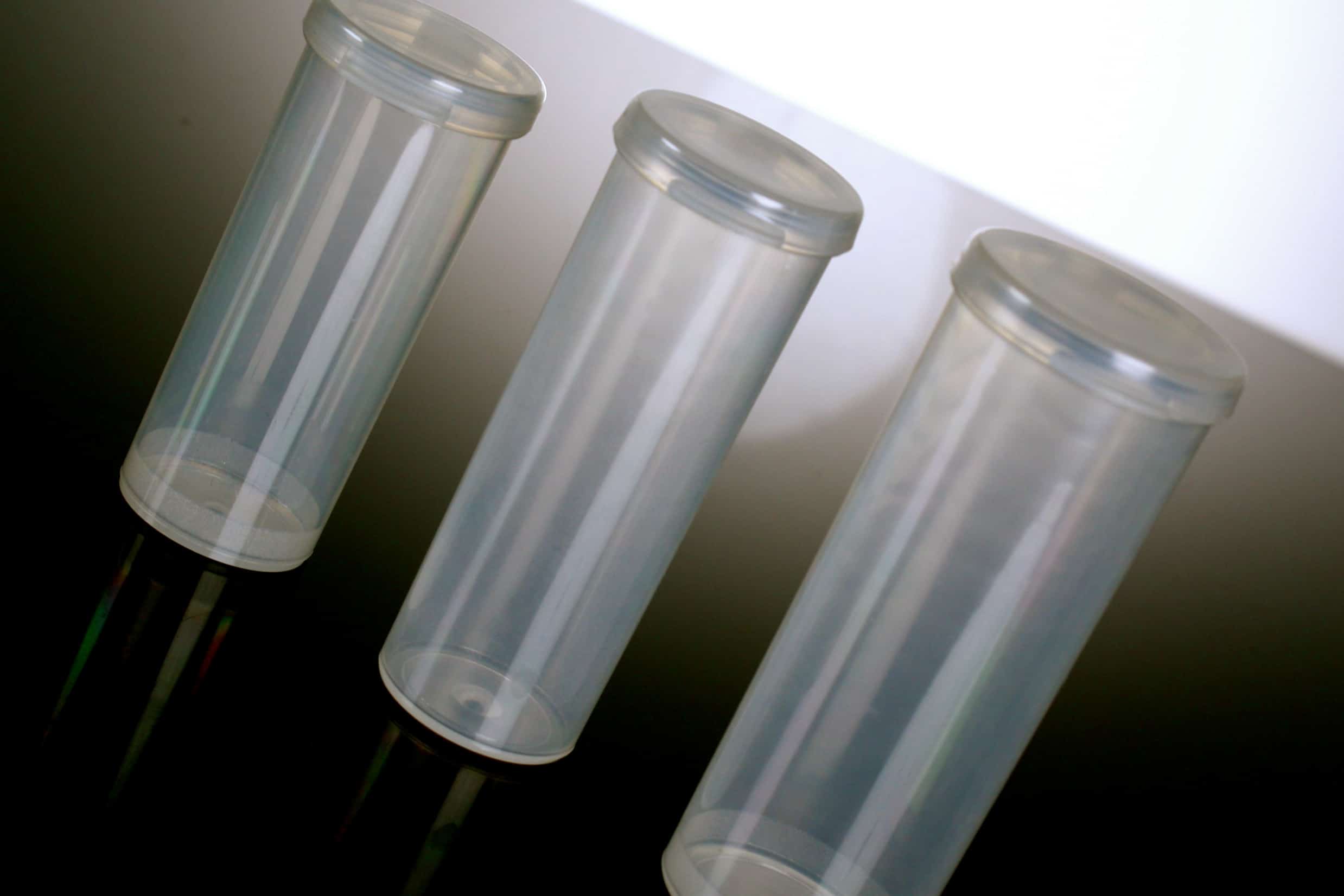 LAVials® Hinged Lid Plastic Vials