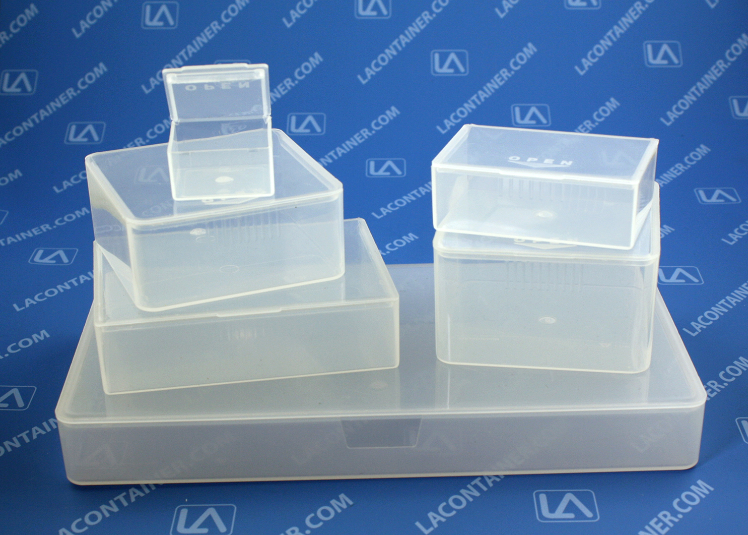 Flex-A-Top®: Hinged Lid Plastic Boxes