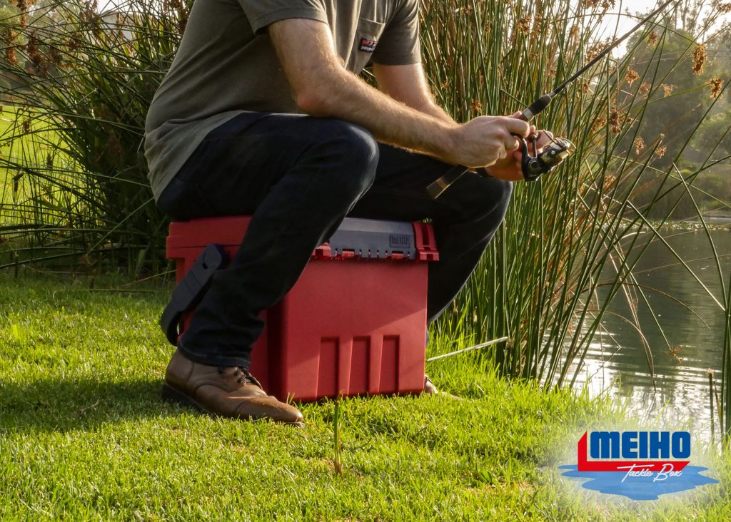 Meiho Plastic Box Seat Bucket Mouth Tackle Box